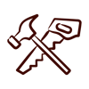 Hammer and Saw Icon