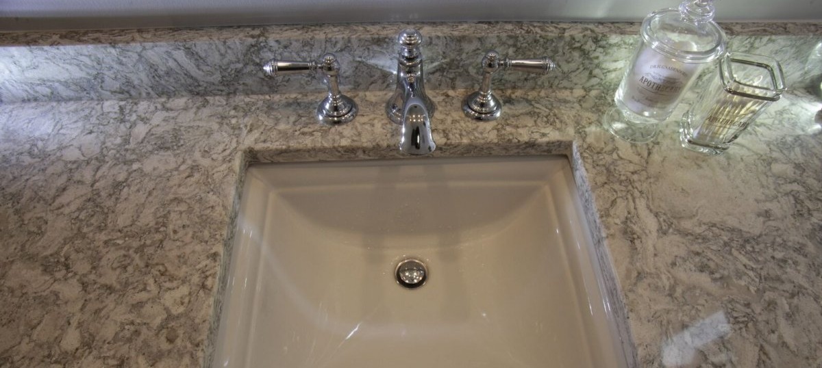 Stainless steel bathroom sink faucets