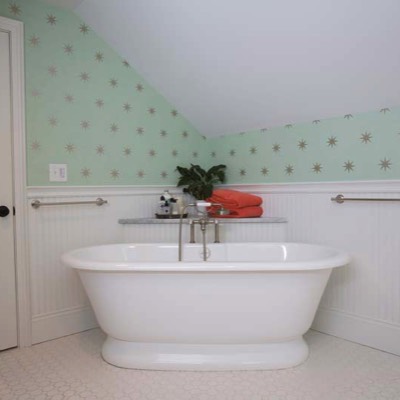 Wainscoting bathroom