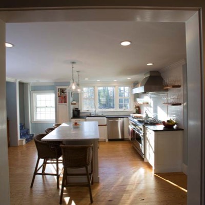 Kitchen from entryway